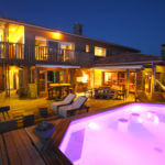 Terrase avec spa - Villa de Vacances en Bord de Mer à louer à Seignosse Hossegor dans les Landes