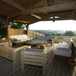 Terrasse - Villa de Vacances en Bord de Mer à louer à Seignosse Hossegor dans les Landes