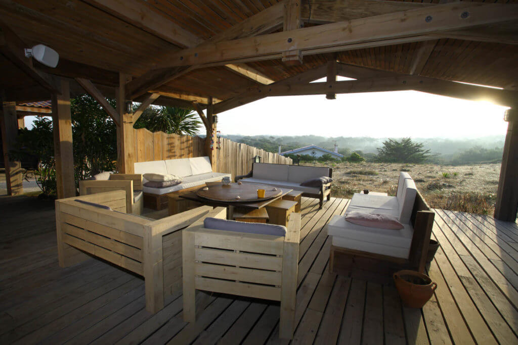 Terrasse 5 - Location Villa de Luxe Vue Mer à Seignosse Hossegor, Landes
